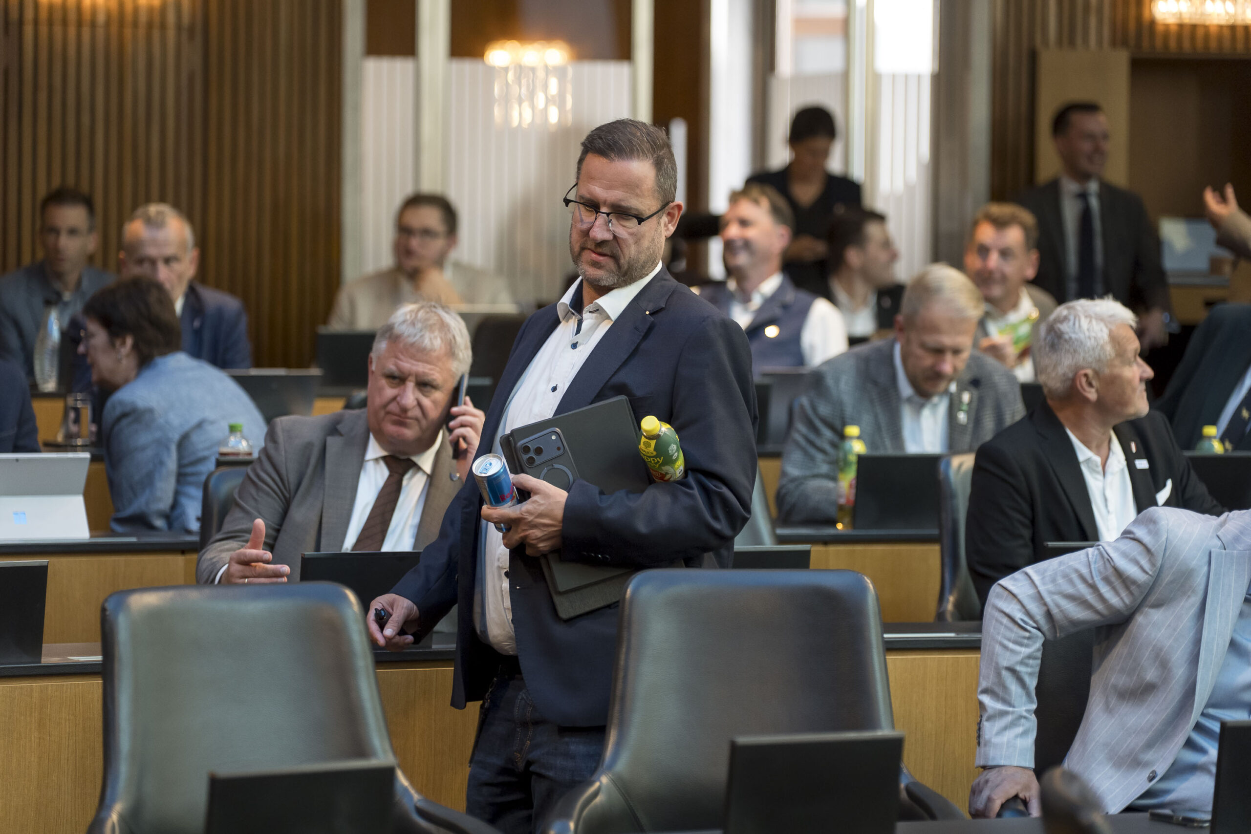FPÖ-Chef Herbert Kickl mit FPÖ-Abgeordneter Susanne Fürst
