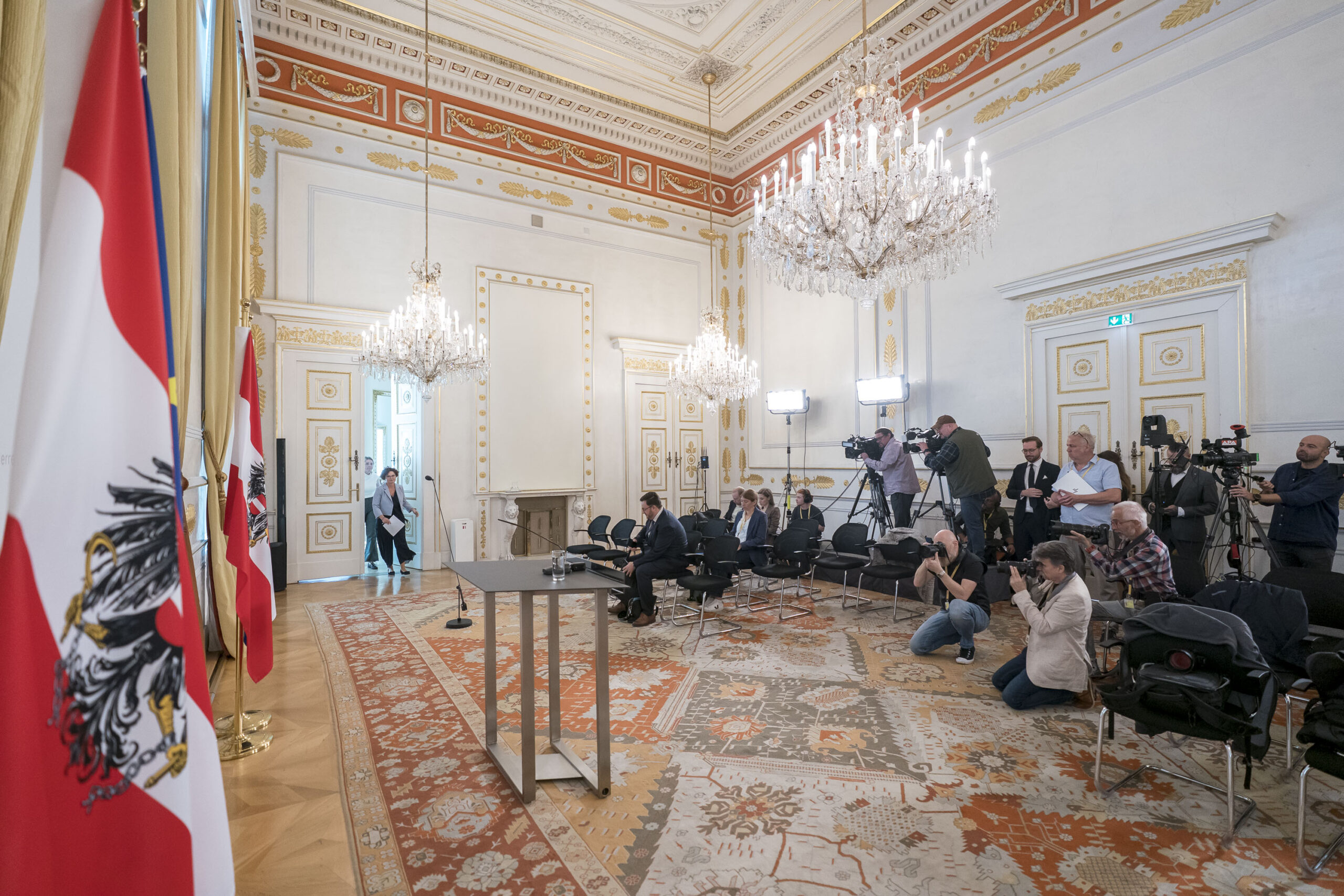 Staatssekretärin Elisabeth Zehetner (ÖVP) informierte über die Beschlüsse des Ministerrats